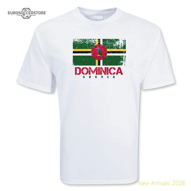 S,Dominica Game Ready Dominica Football T-Shirt Perfect For Cheering On...-World Cup Jersey Hub - 2026 National Football Kits Store