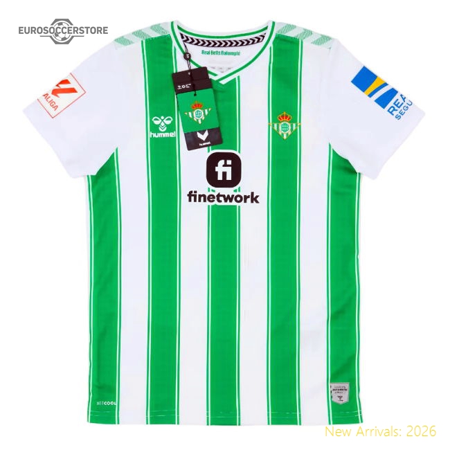 Real Betis 2023-2024 Home Kit Real Betis Football Jersey (Kids)-World Cup Jersey Hub - 2026 National Football Kits Store