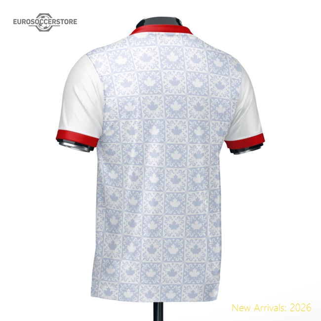 S,Canada Canada Heritage Football Football Shirt (Wolvate) Adult Short...-World Cup Jersey Hub - 2026 National Football Kits Store