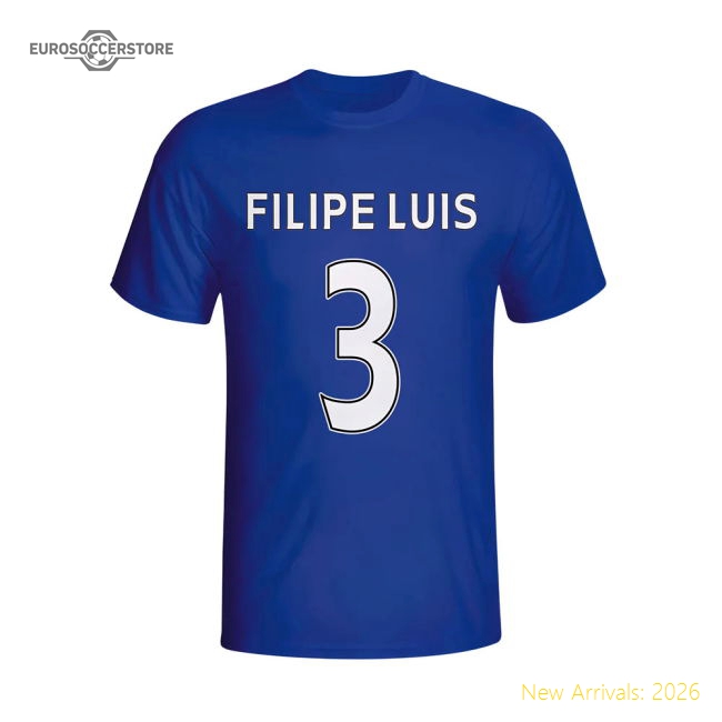 Club Teams,Chelsea Filipe Luis Chelsea Hero T-Shirt (Blue)-Soccer Shirts Store: 2026 World Cup Kits