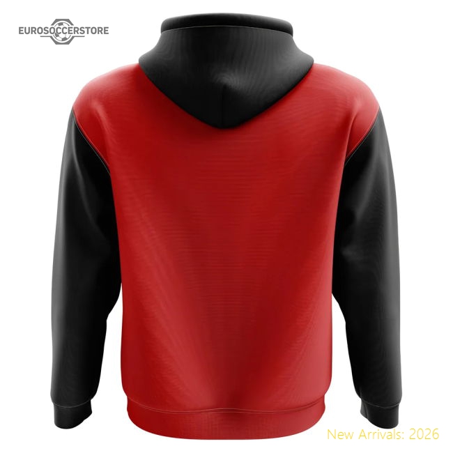 Ac Milan Football Hoody (Red) For Diehard Football Fans-Soccer Shirts Store: 2026 World Cup Kits