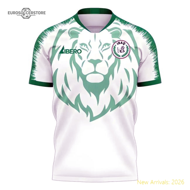 Iraq 2025-2026 Away Kit Iraq Concept Football Kit Libero-World Cup Jersey Hub - 2026 National Football Kits Store