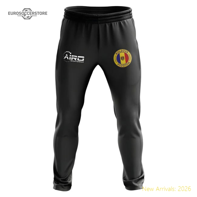 Moldova Moldova Concept Football Training Pants Black-World Cup Jersey Hub - 2026 National Football Kits Store