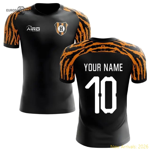 Hull City 2025-2026 Away Kit Hull Concept Football (Your Name) Footbal...-World Cup Jersey Hub - 2026 National Football Kits Store