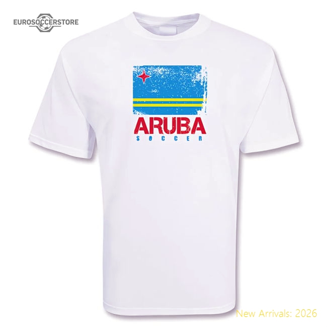 S,Aruba Tournament Aruba Football T-Shirt Perfect For Cheering On Your T-World Cup Jersey Hub - 2026 National Football Kits Store