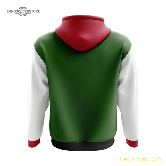 S,Sudan Competition Ready Sudan Concept Country Football Hoody (Green)-World Cup Jersey Hub - 2026 National Football Kits Store