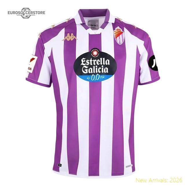Real Valladolid 2023-2024 Home Kit Real Valladolid Football Shirt-World Cup Jersey Hub - 2026 National Football Kits Store