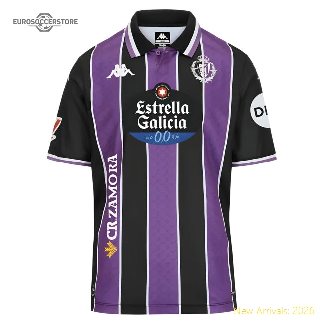 Real Valladolid 2025-2026 Away Uniform Real Valladolid Football Top-World Cup Jersey Hub - 2026 National Football Kits Store