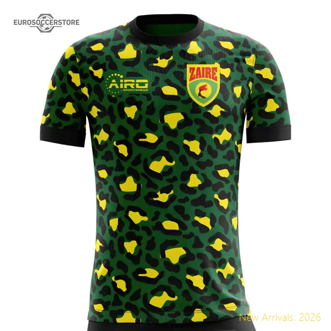 S,Zaire Competition Ready 2025-2026 Zaire Home Concept Football Shirt-World Cup Jersey Hub - 2026 National Football Kits Store