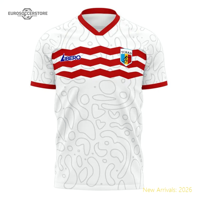 S,Chad Chad 2025-2026 Away Concept Football Kit (Libero)-World Cup Jersey Hub - 2026 National Football Kits Store