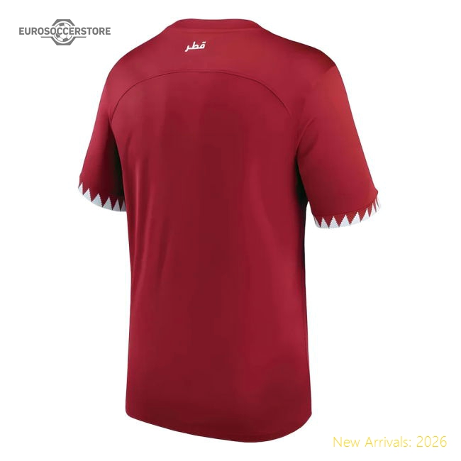 Qatar 2022-2023 Home Gear Qatar (Your Name) Match Match Kit-World Cup Jersey Hub - 2026 National Football Kits Store
