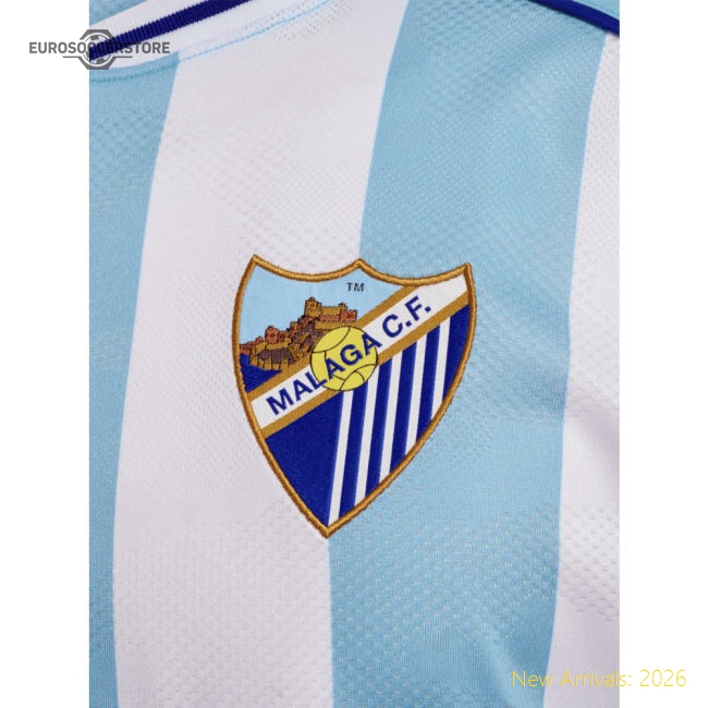 Malaga 2025-2026 Home Kit Football Jersey For Diehard Football Fans-World Cup Jersey Hub - 2026 National Football Kits Store