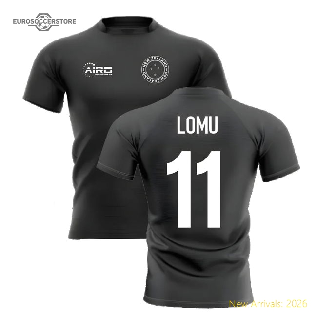 S,New Game Ready Zealand 2025-2026 New Zealand Home Concept Rugby Shirt...-Soccer Shirts Store: 2026 World Cup Kits