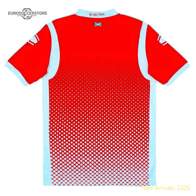 S,Burundi Tournament 2019-2020 Burundi Home Kit Shirt Perfect For Cheeri-World Cup Jersey Hub - 2026 National Football Kits Store