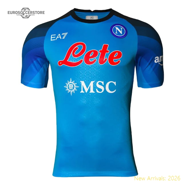 Napoli 2022-2023 Home Gear Player Version Napoli (Your Name) Match Kit-World Cup Jersey Hub - 2026 National Football Kits Store