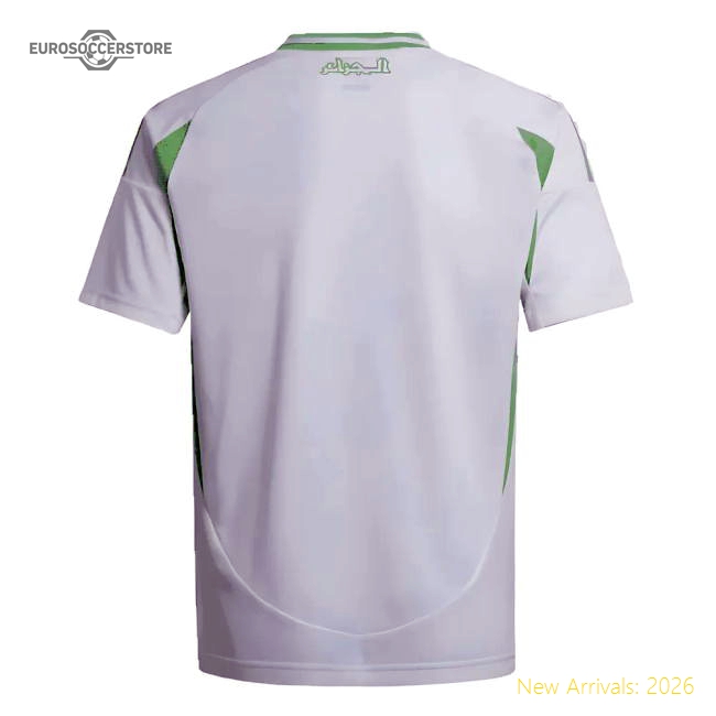 S,Algeria Kids(Youth) 2024-2025 Algeria Home Kit Shirt (For Kids)-World Cup Jersey Hub - 2026 National Football Kits Store