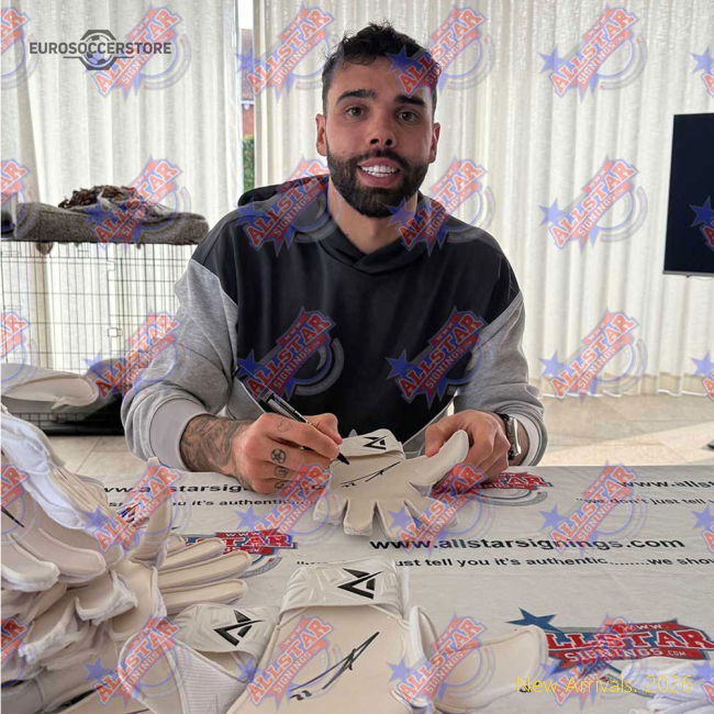 Club Teams,Arsenal Arsenal Fc Raya Signed Glove (Framed)-Soccer Shirts Store: 2026 World Cup Kits