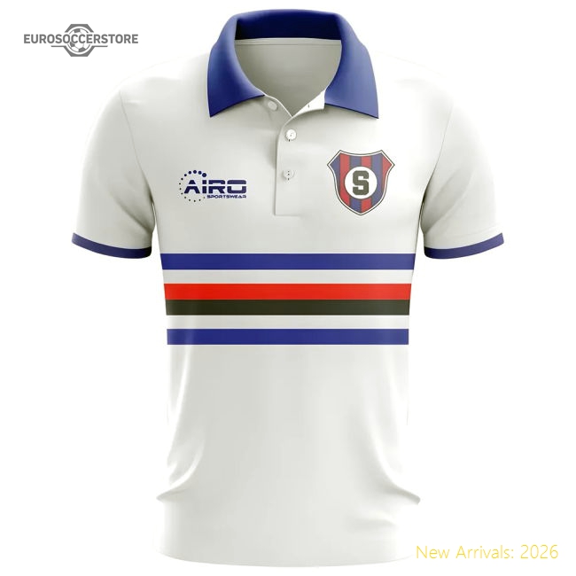 S,Serie A 2025-2026 Sampdoria Away Kit Concept Football Shirt-World Cup Jersey Hub - 2026 National Football Kits Store