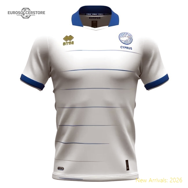 Cyprus 2024-2025 Home Uniform Football Football Top-Soccer Shirts Store: 2026 World Cup Kits