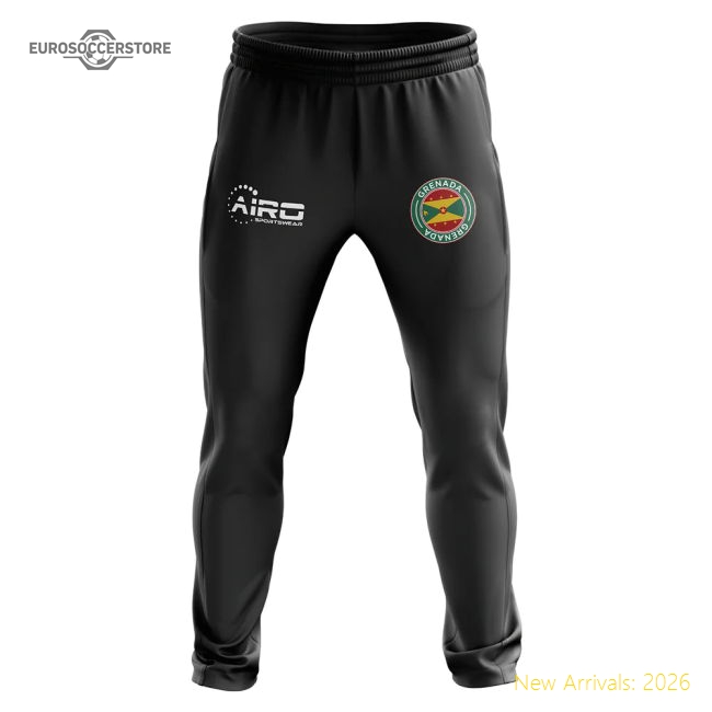 S,Grenada Match Day Grenada Concept Football Training Pants (Black)-World Cup Jersey Hub - 2026 National Football Kits Store