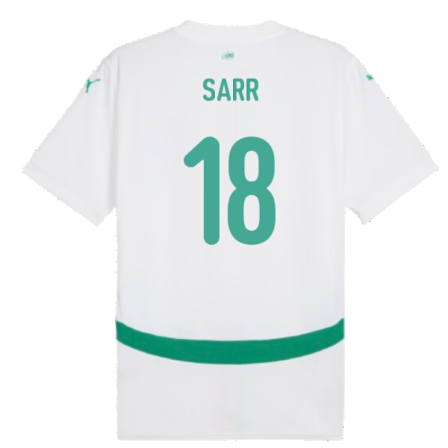 S,Senegal Competition Ready 2024-2025 Senegal Home Kit Shirt (Sarr 18)-Soccer Shirts Store: 2026 World Cup Kits