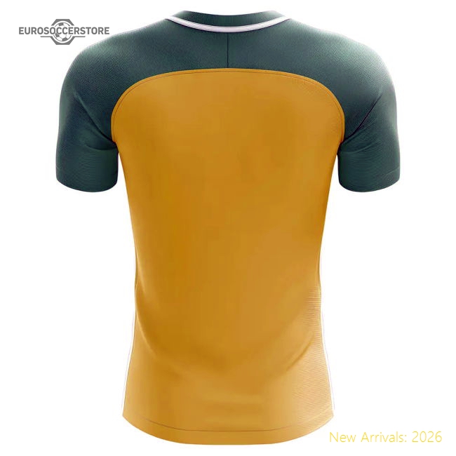S,Gabon 2025-2026 Gabon Home Kit Concept Football Shirt - Baby-World Cup Jersey Hub - 2026 National Football Kits Store