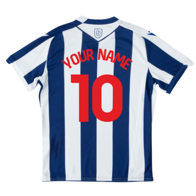 West Brom 2025-2026 Home Uniform Kids Football Jersey For Diehard Footba-World Cup Jersey Hub - 2026 National Football Kits Store