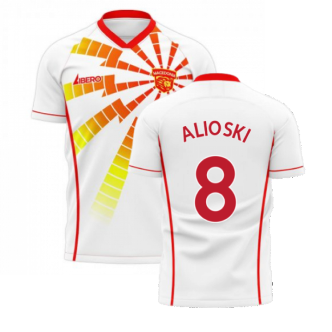Macedonia 2025-2026 Away Uniform Football Football Top Libero-Soccer Shirts Store: 2026 World Cup Kits