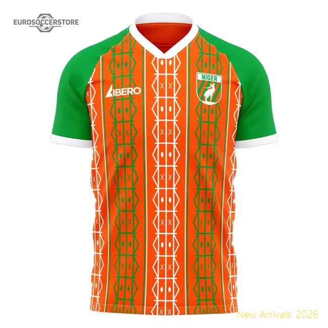 S,Niger Match Day Niger 2025-2026 Home Concept Football Kit (Libero)-World Cup Jersey Hub - 2026 National Football Kits Store