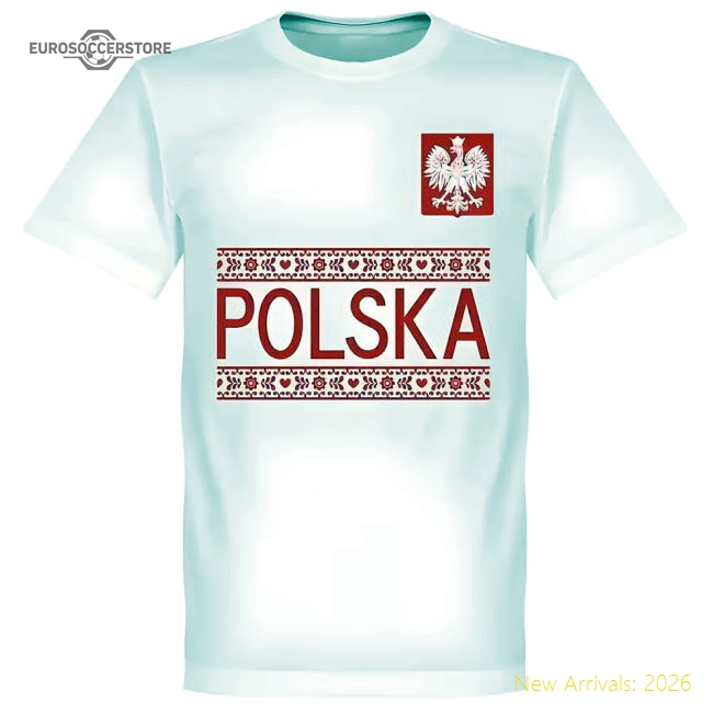 Poland Graphic Fan Tee-Soccer Shirts Store: 2026 World Cup Kits