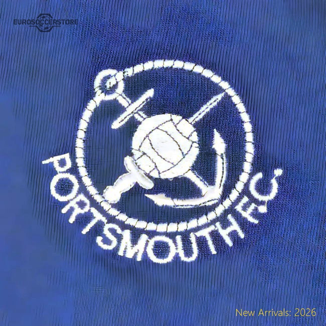 Portsmouth 1980-1982 Home Uniform Portsmouth Retro Football Jersey-Soccer Shirts Store: 2026 World Cup Kits