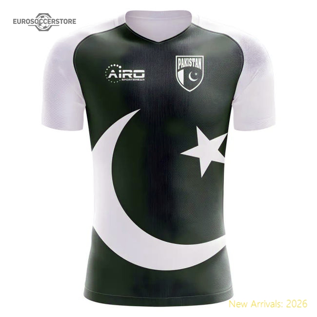 Pakistan 2025-2026 Home Kit Pakistan Concept Football Jersey-Soccer Shirts Store: 2026 World Cup Kits