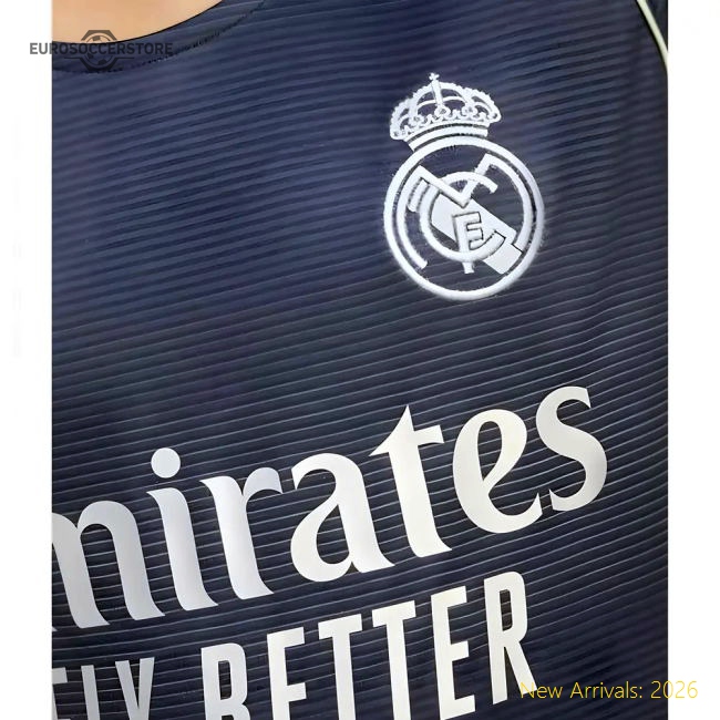 Real Madrid 2025-2026 Away Uniform Real Madrid Jersey (Kids)-World Cup Jersey Hub - 2026 National Football Kits Store