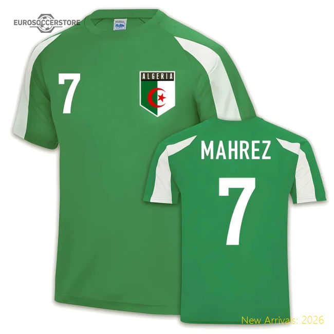 S,Algeria Game Ready Algeria Sports Training Football Shirt (Mahrez 7)-World Cup Jersey Hub - 2026 National Football Kits Store