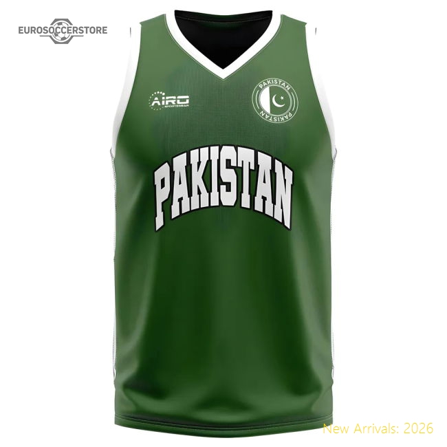Pakistan Home Kit Pakistan Concept Basketball Football Jersey-Soccer Shirts Store: 2026 World Cup Kits