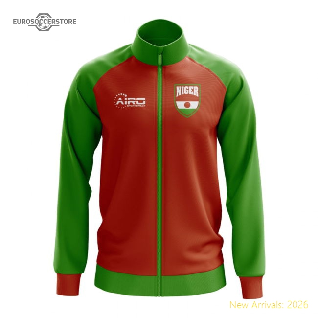 S,Niger Match Day Niger Concept Football Track Jacket (Red)-World Cup Jersey Hub - 2026 National Football Kits Store