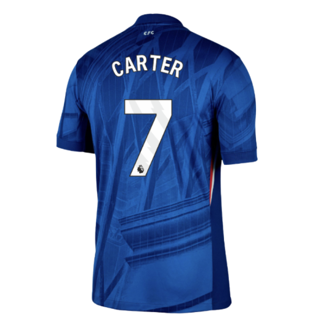 Club Teams,Chelsea 2025-2026 Chelsea Home Kit Shirt (Carter 7)-Soccer Shirts Store: 2026 World Cup Kits
