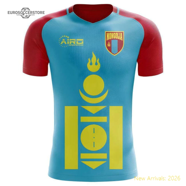 Mongolia 2025-2026 Home Uniform Mongolia Concept Football Football Top-World Cup Jersey Hub - 2026 National Football Kits Store