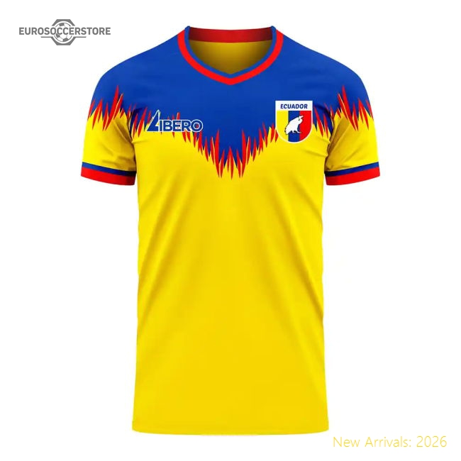 S,Ecuador Tournament Ecuador 2025-2026 Home Concept Football Kit...-World Cup Jersey Hub - 2026 National Football Kits Store