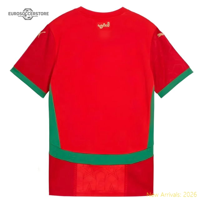 S,Morocco Competition Ready Women 2024-2025 Morocco Home Kit Shirt...-World Cup Jersey Hub - 2026 National Football Kits Store