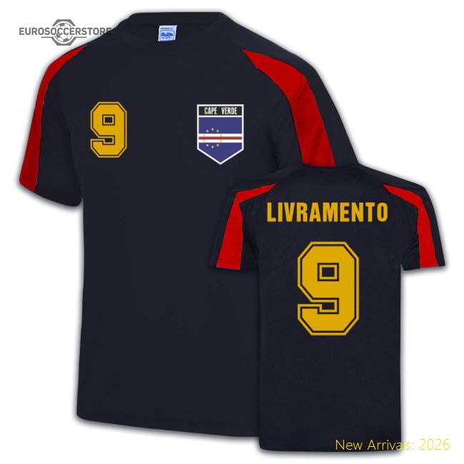S,Cape Verde Cape Verde Sports Training Match Shirt (Dailon Livramento)-World Cup Jersey Hub - 2026 National Football Kits Store