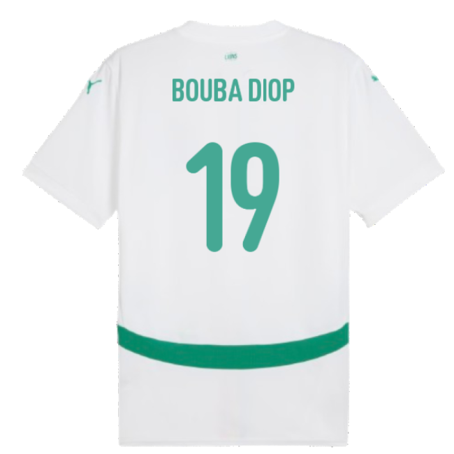 S,Senegal Tournament 2024-2025 Senegal Home Shirt (Bouba Diop 19)-Soccer Shirts Store: 2026 World Cup Kits