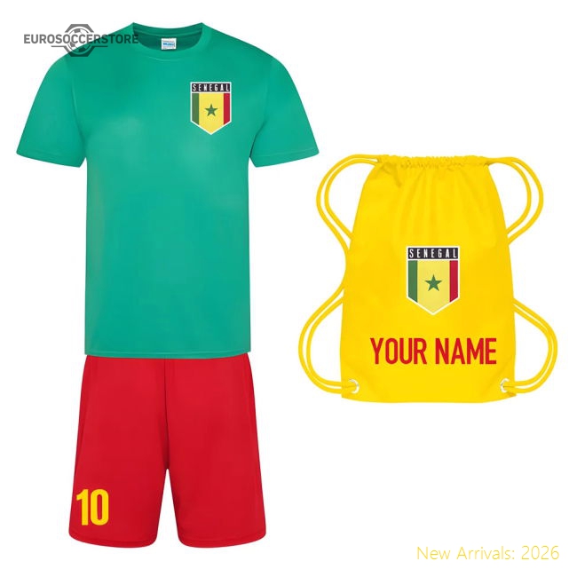 S,Senegal Competition Ready Personalised Senegal Training Kit Package-Soccer Shirts Store: 2026 World Cup Kits