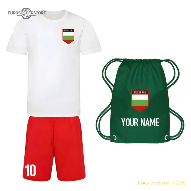 Bulgaria Personalised Bulgaria Training Match Kit Package-World Cup Jersey Hub - 2026 National Football Kits Store