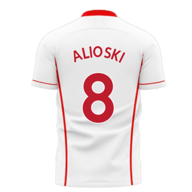 Macedonia 2025-2026 Away Uniform Football Football Top Libero-Soccer Shirts Store: 2026 World Cup Kits