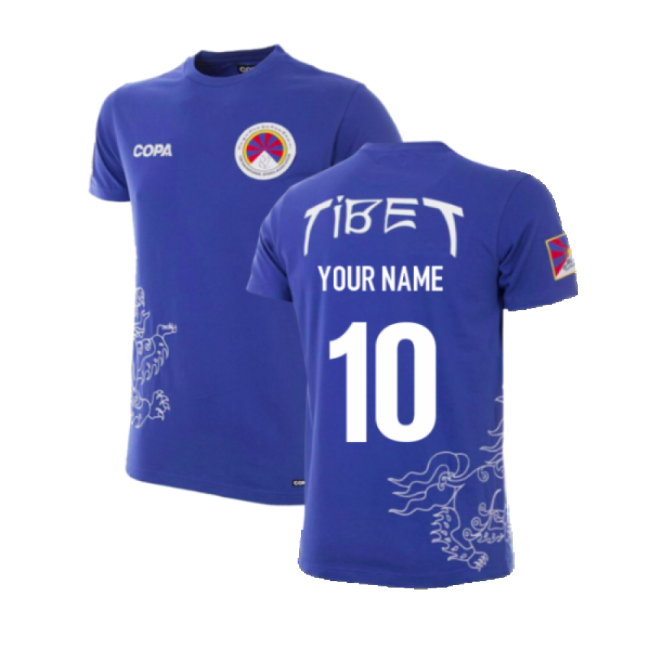 Tibet Fan Fan Tee Blue-World Cup Jersey Hub - 2026 National Football Kits Store