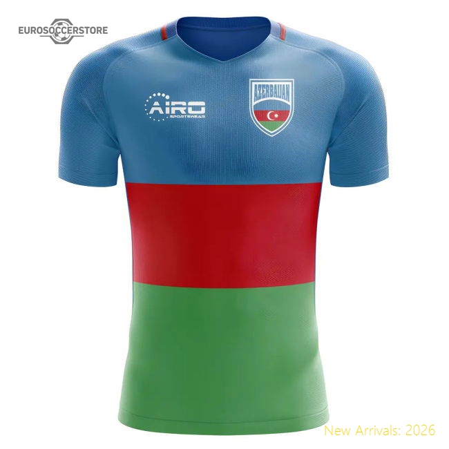 Azerbaijan 2025-2026 Home Azerbaijan Concept Football Top-World Cup Jersey Hub - 2026 National Football Kits Store