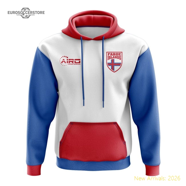 Faroe Islands Faroe Islands Concept Country Football Hoody White-World Cup Jersey Hub - 2026 National Football Kits Store