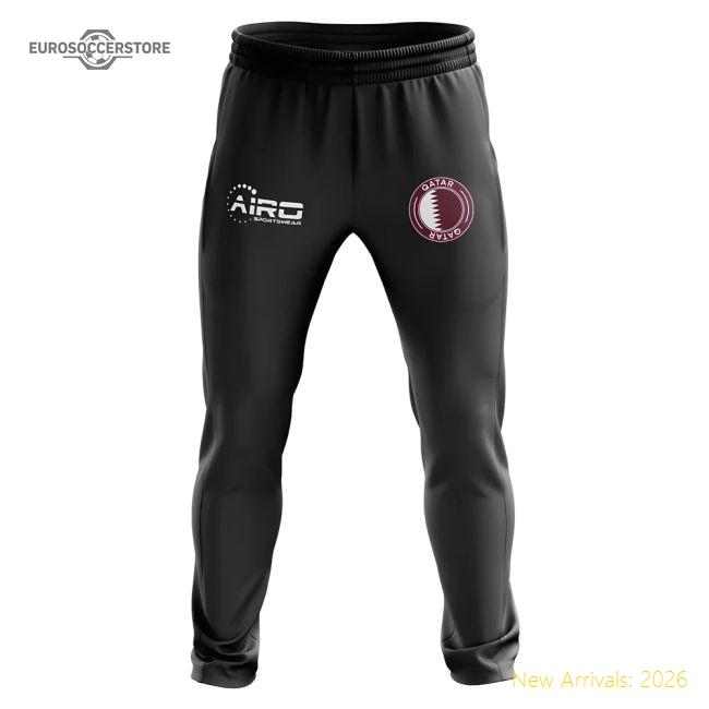 Qatar Qatar Concept Football Training Pants Black-World Cup Jersey Hub - 2026 National Football Kits Store