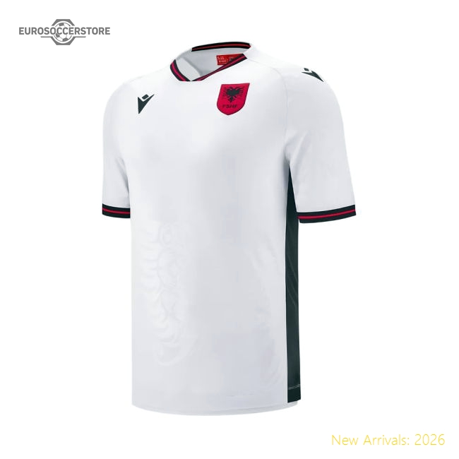 Albania 2025-2026 Away Kit Football Jersey Kids-World Cup Jersey Hub - 2026 National Football Kits Store